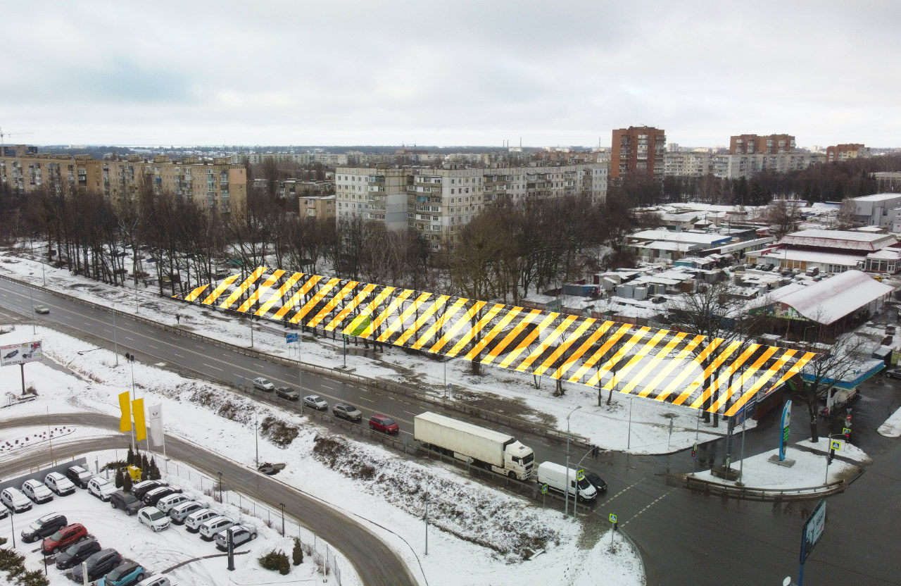 Вісті з Полтави - Ринок «Овочевий» планується розташувати на більшій частині нинішньої автостоянки на вул. Київське шосе
