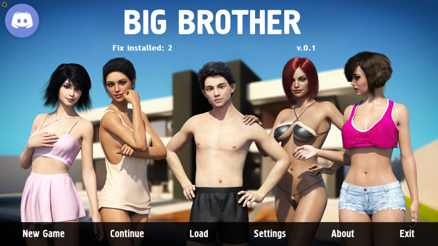 Big Brother: Ren'Py - Remake Story - Version 1.01 - Fix 1 by PornGodNoob Win/Mac