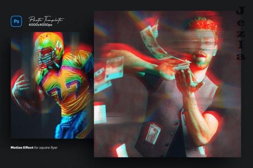 Motion Effect for square flyer
