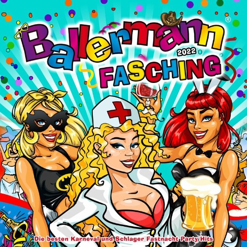 VA - Ballermann Fasching 2022 (Die besten Karneval und Schlager Fasnacht Party Hits) (2022) (MP3)
