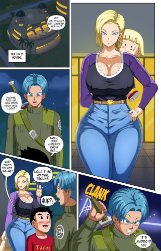 PinkPawg - Android 18 and Trunks