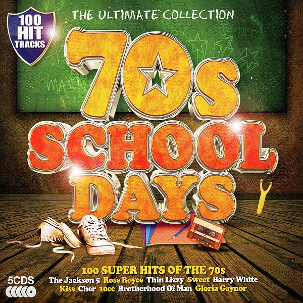 The Ultimate Collection. 70s Schooldays. 100 Super Hits Of The 70s (5CD) Mp3