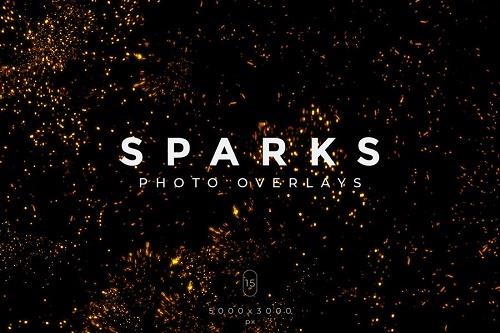 Sparks Photo Overlays