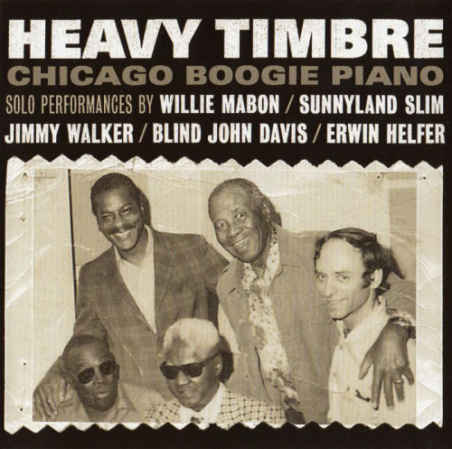Various Artists - Heavy Timbre Chicago Boogie Piano (1976) [lossless]