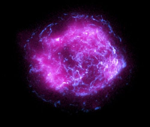 Снимок сверхновой Cassiopeia A