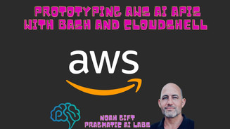 Pragmatic Ai - Prototyping AWS AI APIS With Bash and AWS Cloud Shell