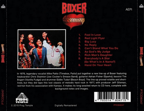 Boxer - Absolutely (1977) (2015) lossless