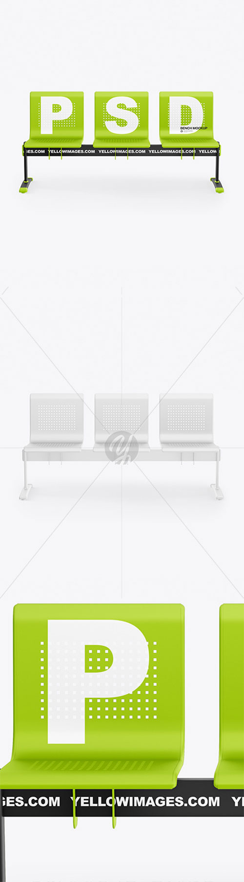 Matte Bench Mockup 72536