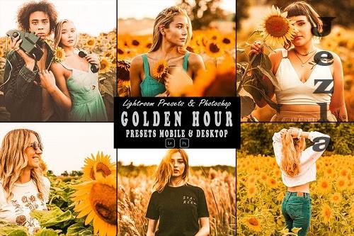 Golden Hour Action Photoshop & Lightrom Presets