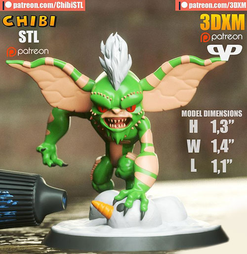 3DXM - Gremlin Chibi