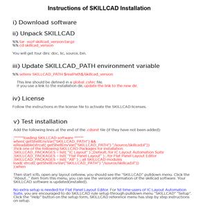 skillCAD 4.3C2 Linux