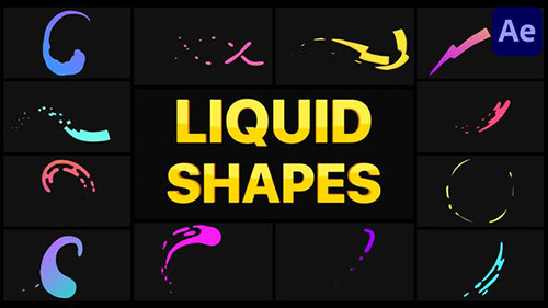 Liquid Shapes | After Effects 36249691