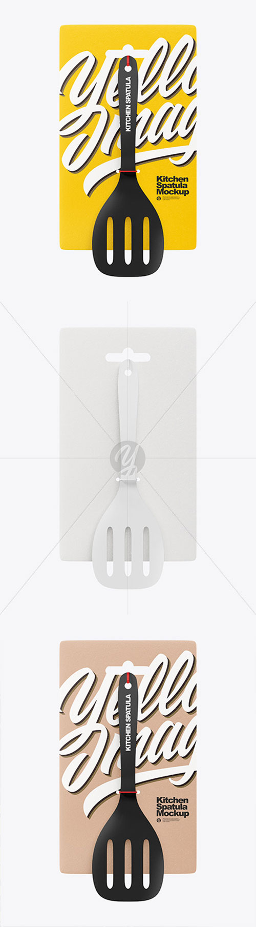 Plastic Kitchen Spatula Mockup 71760