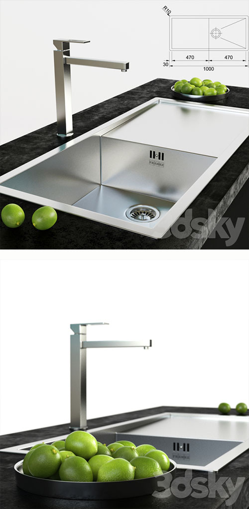 Franke sink and faucet2