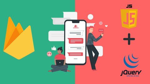 Udemy - Chat Application with Javascript , Jquery And Firebase