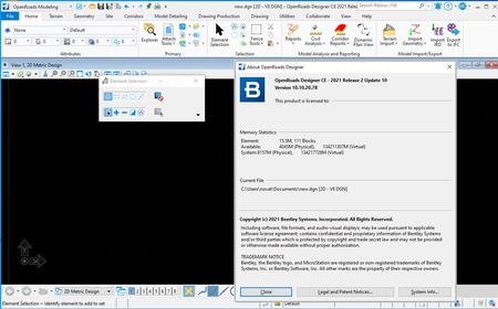OpenRoads Designer CONNECT Edition 2021 Release 2 (10.10.20.078) (x64)
