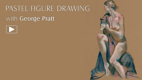 New Masters Academy - Pastel Figure Drawing by George Pratt