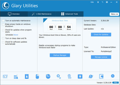 Glary Utilities Pro 5.182.0.211 DC 21.02.2022 Multilingual