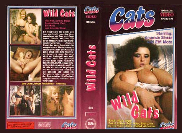 Wild Cats In Action / Дикие киски в действии (Cats video) [1990 г., Oral, Classic, VHSRip] (Astrid Pils (as Amanda Shear), Effi Buster (as Effi Mota), Uschi Karnat (plays sex-therapist Frau Nowak), Biggi Gibb (is credited, but doesn´t appear), Desire)