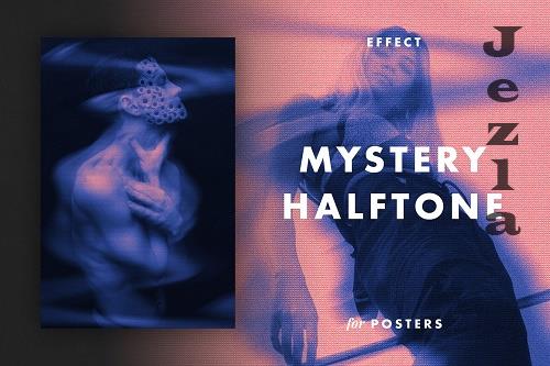Mystery Halftone Effect for Posters - 7015480