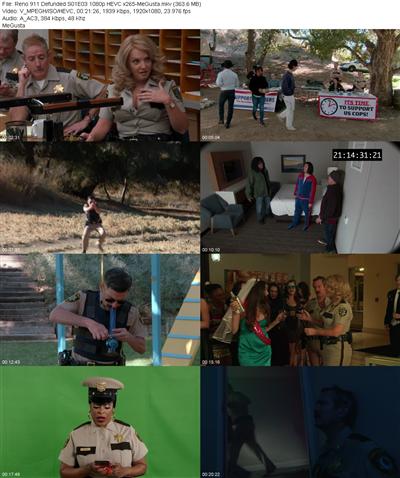 Reno 911 Defunded S01E03 1080p HEVC x265 