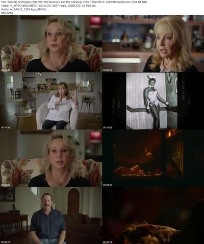 Secrets of Playboy S01E03 The Bunnies and the Cleanup Crew 720p HEVC x265 