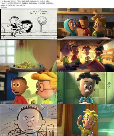 Big Nate S01E01 720p HEVC x265 