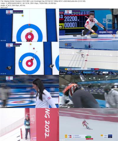 Beijing Winter Olympics 2022 BBC Live Coverage Day 09 Part 03 1080p HEVC x265 