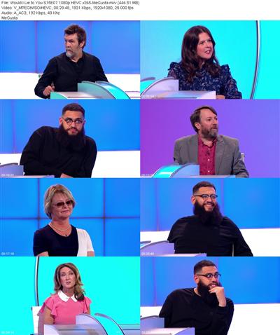 Would I Lie to You S15E07 1080p HEVC x265 