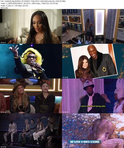 Celebrity Big Brother US S03E01 720p HEVC x265 
