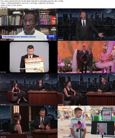 Jimmy Kimmel 2022 02 22 Will Smith 720p HEVC x265 