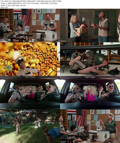 Reno 911 Defunded S01E02 1080p HEVC x265 