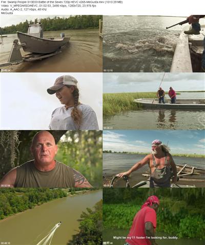 Swamp People S13E03 Battle of the Sexes 720p HEVC x265 