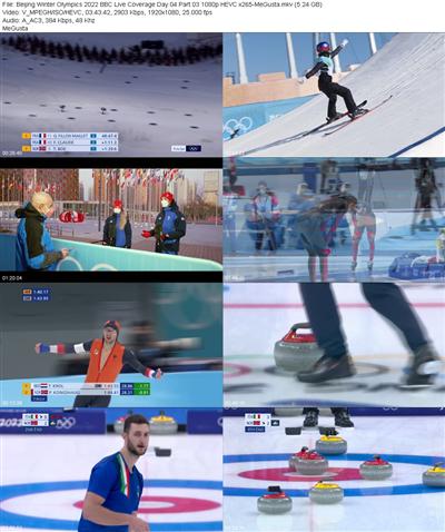 Beijing Winter Olympics 2022 BBC Live Coverage Day 04 Part 03 1080p HEVC x265 