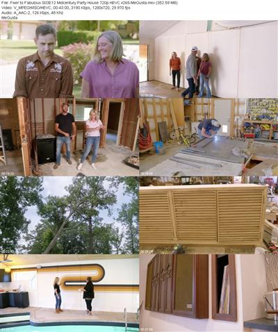 Fixer to Fabulous S03E12 Midcentury Party House 720p HEVC x265 