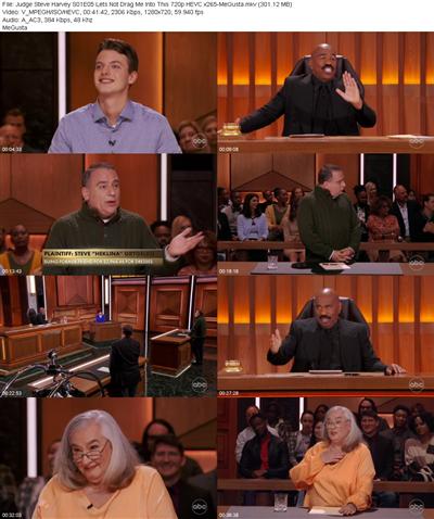 Judge Steve Harvey S01E05 Lets Not Drag Me Into This 720p HEVC x265 