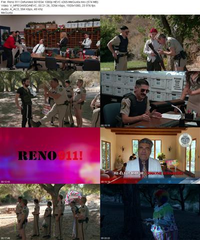 Reno 911 Defunded S01E04 1080p HEVC x265 