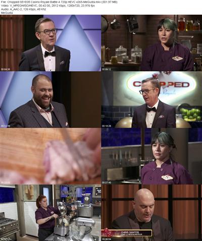 Chopped S51E05 Casino Royale Battle 4 720p HEVC x265 