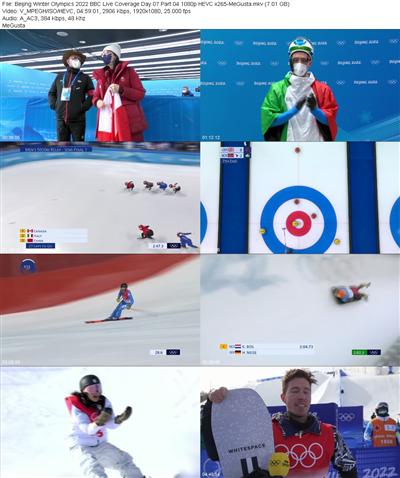 Beijing Winter Olympics 2022 BBC Live Coverage Day 07 Part 04 1080p HEVC x265 