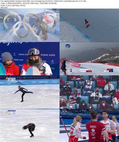Beijing Winter Olympics 2022 BBC Live Coverage Day 06 Part 01 1080p HEVC x265 