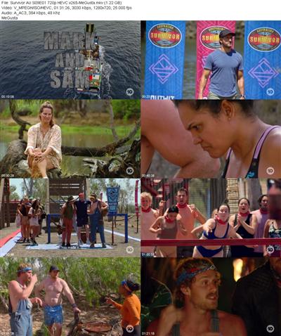 Survivor AU S09E01 720p HEVC x265 