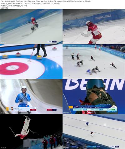 Beijing Winter Olympics 2022 BBC Live Coverage Day 01 Part 04 1080p HEVC x265 