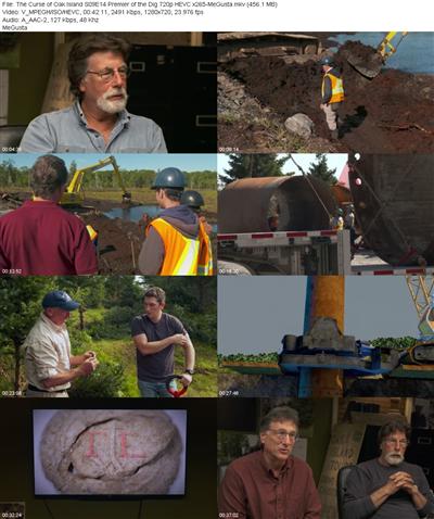 The Curse of Oak Island S09E14 Premier of the Dig 720p HEVC x265 