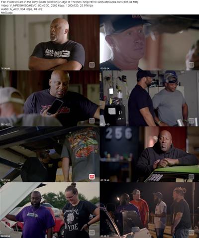 Fastest Cars in the Dirty South S03E02 Grudge of Thrones 720p HEVC x265 