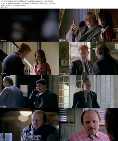 NYPD BLUE S01E16 720p HEVC x265 