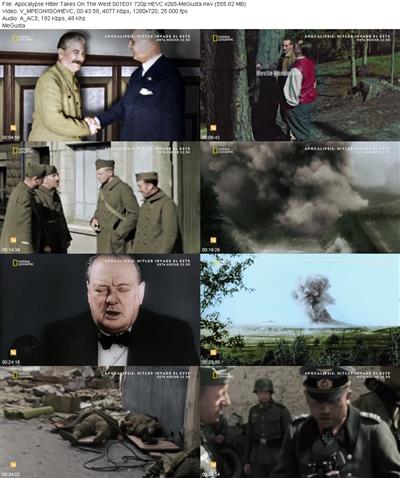 Apocalypse Hitler Takes On The West S01E01 720p HEVC x265 