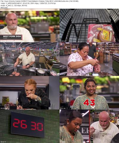 Guys Grocery Games S29E07 Food Network Champs 720p HEVC x265 