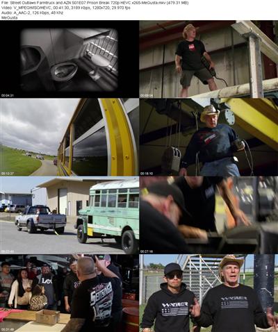 Street Outlaws Farmtruck and AZN S01E07 Prison Break 720p HEVC x265 