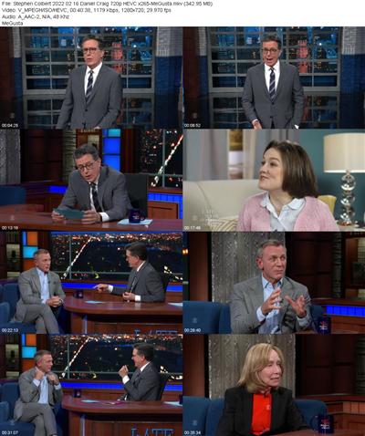 Stephen Colbert 2022 02 16 Daniel Craig 720p HEVC x265 