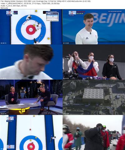 Beijing Winter Olympics 2022 BBC Live Coverage Day 13 Part 04 1080p HEVC x265 